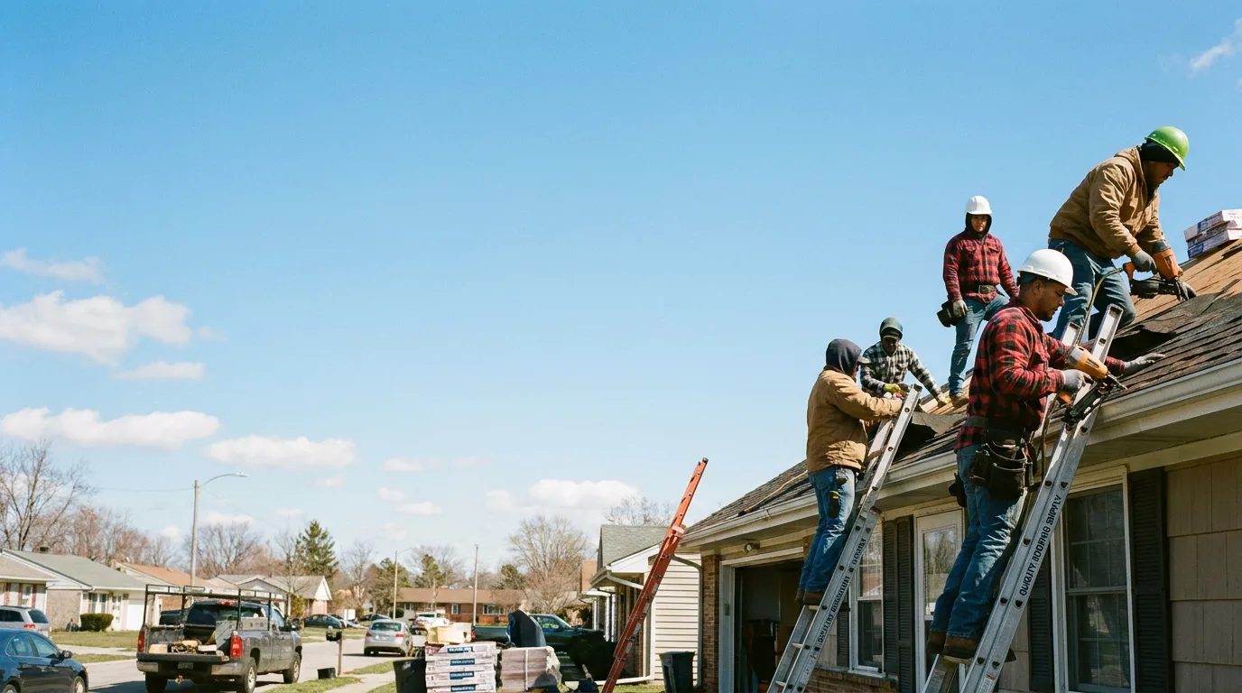 Roofing in Dyersville, IA near me